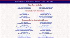 Desktop Screenshot of links.tigertorreart.com