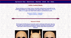 Desktop Screenshot of gothic.tigertorreart.com